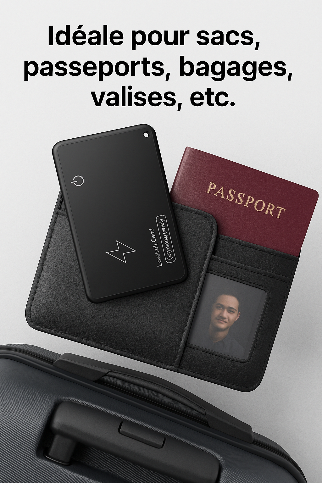 La carte de suivi #N°1 pour localiser instantanément votre valise, passeport, portefeuille et vos objets — #Meilleure vente